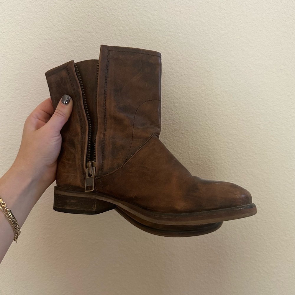 Leather Boots